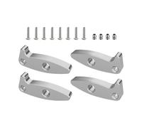 Tsophreniq Parte de extensión flexible de aluminio para extensión de actualización de vehículo a escala 1/30 SCX30 todoterreno