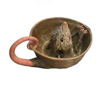 Tsophreniq Prensa de frutas y condimentos de mano con temática única, exprimidor de resina, fácil de usar, utensilio de cocina, regalo de fiesta, cuenco pequeño para moler plantas