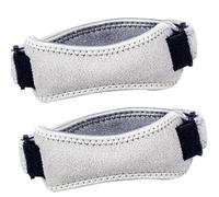 Tsophreniq Rodillera elástica con almohadillas de silicona ajustable para correr, ciclismo, gimnasio, hombres y mujeres, correa de rótula