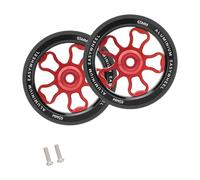 Tsophreniq Rueda rodante de aleación de aluminio de repuesto para bicicleta plegable con rodamiento sellado, aleaciones de aluminio duraderas, bicicletas plegables, fácil con rodamiento sellado, peso