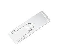 Tsophreniq Soporte de metal fino para teléfono con rotación completa de 360 grados y diseño de agarre seguro, aro invisible para teléfono