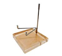 Tsophreniq Soporte decorativo de minerales para uso en el hogar, incluye plataforma gruesa y brazos extraíbles, herramientas de colección geológica, talla única, como se describe