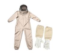 Tsophreniq Traje de apicultura de seguridad para todo el cuerpo, equipo de apicultura delgado ventilado con tareas modificables adecuadas al aire libre, apto para seguridad de todo el cuerpo