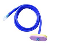 Tsophreniq Tubo de esnórquel de natación para entrenamiento, montaje frontal de respiración, boquillas de silicona, tubos de estilo libre, tubos delanteros para adultos