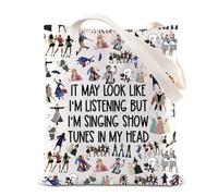TSOTMO Broadway - Bolso de mano musical para teatro, teatro, teatro, teatro, regalo de vida, My Head, Talla única