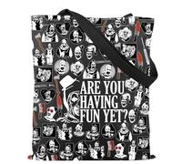 TSOTMO Clown Merch Killer - Bolsa de regalo para los amantes de las películas de terror, fanáticos de payasos, regalo espeluznante de asesinos, Divertido pero, medium