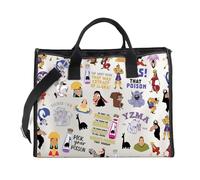 TSOTMO Emperor Cartoon Merch Bolsa de mano Poison Kuzco Gift Yzma Kronk Gift Kuzco Llama Gift Magical Gift WDW Travel Gift, Kuzco Tote2, medium