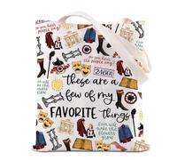 TSOTMO Les Mis Musical Gift Miserables Broadway Musical Lover Tote Bag 24601 One Day More Musical Shopping Bag, Les, Bolsa de mano