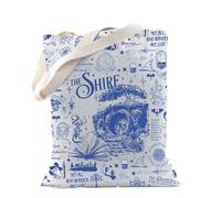 TSOTMO LOTR Merch LOTR Movie Fans Gift Tolkien Aragorn Bolso de mano The Shire LOTR para los fanáticos de los libros fantásticos Regalo para los amantes de los libros, Categoría: Condado, Medium