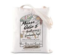 TSOTMO Mama Odie's Treehouse - Bolsa de mano con diseño de rana inspirada en princesas y rana, Casa del árbol, medium