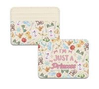 TSOTMO Princess Merch - Cartera de bolsillo con texto en inglés "I'm Just A Princess", diseño de cuento de hadas, regalo de princesa, Cartera de princesa, S, Retro