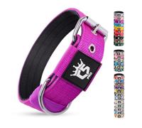 TSPRO Collar Táctico para Perros, Acolchado, Ancho 3,8 cm, Ajustable