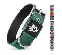 TSPRO Collar Táctico para Perros, Acolchado, Ancho 3,8 cm, Ajustable