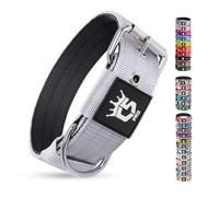 TSPRO Collar Táctico para Perros, Acolchado, Ancho 3,8 cm, Ajustable