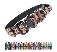 TSPRO Collar Táctico para Perros con Hebilla de Liberación Rápida y Manija