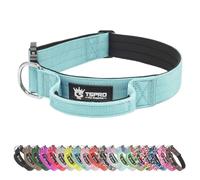 TSPRO Collar Táctico para Perros con Hebilla de Liberación Rápida y Manija