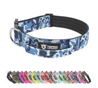 TSPRO Collar Táctico para Perros con Hebilla de Liberación Rápida y Manija