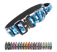 TSPRO Collar Táctico para Perros con Hebilla de Liberación Rápida y Manija