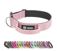 TSPRO Collar Táctico para Perros con Hebilla de Liberación Rápida y Manija