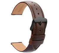 Tstrap Correa Reloj Cuero - Correa Piel - Correa de instalación rápida - Correa de Repuesto Inteligente para Hombres y Mujeres - 14 mm 16 mm 18 mm 19 mm 20 mm 21 mm 22 mm 23 mm 24 mm