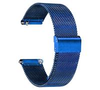Tstrap Malla Correa Reloj Metalica - Azul Liberacion Rapida Pulsera Relogio Mujer Hombre - Acero Inoxidable Bracelet Reloj Inteligente - 10mm 12mm 14mm 16mm 18mm 20mm 22mm