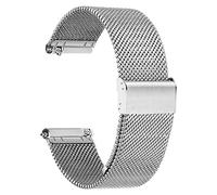 Tstrap Malla Correa Reloj Metalica - Plata Liberacion Rapida Pulsera Relogio Mujer Hombre - Acero Inoxidable Bracelet Reloj Inteligente - 10mm 12mm 14mm 16mm 18mm 20mm 22mm