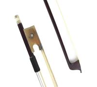 TSTS Arco de violín de tamaño Completo Arco De Violín del Estado De Pernambuco con Plata Alemana 4/4, Respuesta Rápida Bien Equilibrada