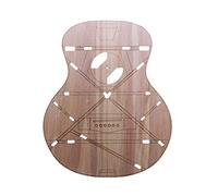 TSTS Cuerpo guitarra sin terminar Posición De La Plantilla De La Guitarra Folclórica De Madera De 32 Pulgadas Con Precisión Bricolaje Haciendo Molde DIY Guitarras
