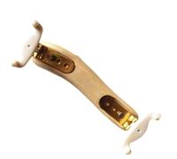 TSTS Kit de violín Accesorios Accesorios Profesionales para Violín, Reposabrazos para Violín De Madera De Arce A Rayas Ajustable 4/4 3/4 1/2 1/4 (Color : White 1-4)