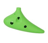 TSTS Ocarina Instrumento Ocarina De 12 Agujeros, Instrumento Musical De Ocarinas De Plástico De 4 Colores, Fácil De Aprender Y Llevar para Amantes De La Música Y Principiantes (Color : Green)