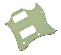 TSTS Verde Menta para For SG Standard Full Face Guitar Pickguard Scratch Plate con Tornillos Reemplazo de Golpeador de Guitarra Eléctrica