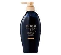Tsubaki Premium EX Damage Care & Repair Shampoo 450 ml - Champú reparador para cabello dañado y seco - Con aceite de camelia - Cuidado del cabello japonés