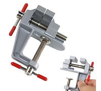 Tsuchiya Mesa para carpintería | Gire 360 Grados Pequeño Tornillo Banco Trabajo portátil,Mini Abrazadera Mesa joyero para lijar, amolar, detallar, taladrar