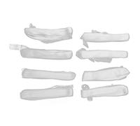 Tsudoku 10 unidades serías PVA redes de pesca micro-malla de 5 m recarga de pesca de carpa inferior de almacenamiento Rig Bait envoltura de 25 mm alimentadores de pesca