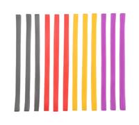 Tsudoku 12 Bandas para Toallas de Playa, Soporte EláStico para Toallas de Playa, Clips para Sillas, Bandas Multicolor para Toallas para Sillas de Playa, Vacaciones de NatacióN.