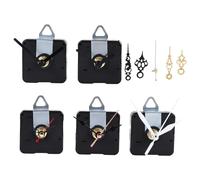 Tsudoku 5 unidades serías mecanismo movimiento de reloj piezas silencio cuarzo DIY reloj de pared con 7 pares diferentes kit de reemplazo de agujas de reloj