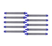 Tsudoku Paquete de 10 Filtros para Pistola Pulverizadora Sin Aire, Filtro para Pulverizador de Pintura Sin Aire de 60 Tipo Empuje, Compatible con Modelos SG2 SG3