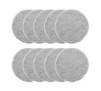 TsuFantisi F/T 10 unidades para Chovery CL-1 y CL- 3 Window Cleaning Robot Ventanas Clean Mop Cloth Weeper Vacuum Cleaner Parts