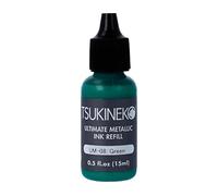 Tsukineko 1/2 Fluid Ounce Encore Ultimate Metallic Inker, Green by, Talla única