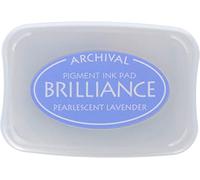 Tsukineko Brilliance-Almohadillas de Tinta, Pearlescent Lavender, Talla única