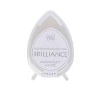 Tsukineko Brilliance Dew Drop Inkpad Moonlight White