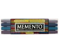 Tsukineko Set 4 rotuladores ilustración Memento Juego Delfines 3,7/0,2mm. Aprox.