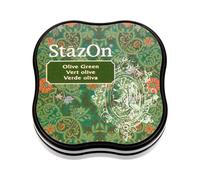 Tsukineko StazOn Midi Pad Olive Green