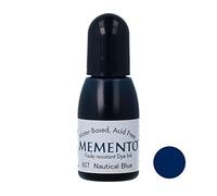 Tsukineko Tinta Memento Color Azul náutico translúcida Recarga 15ml. Bote cánula