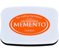 Tsukineko Tinta Memento Color tangerina translúcida 95x65mm. Almohadilla