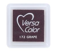 Tsukineko Tinta VERSACOLOR Color UVA Opaca 33x33mm. Almohadilla pequeña, Tinta Textura densa, Resistente. Ideal Manualidades, Scrapbooking en Papel, Madera y cartón