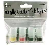 Tsukineko Tinta VERSACRAFT para Textil Color Amarillo Honey 33x33mm. Almohadilla