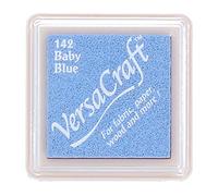 Tsukineko Tinta VERSACRAFT para Textil Color Azul bebé 33x33mm. Almohadilla