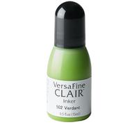 Tsukineko Tinta VERSAFINE CLAIR color frondoso recarga 15ml. Bote cánula
