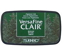 Tsukineko Tinta VERSAFINE CLAIR Color Verde Abeto 76x35mm. Almohadilla